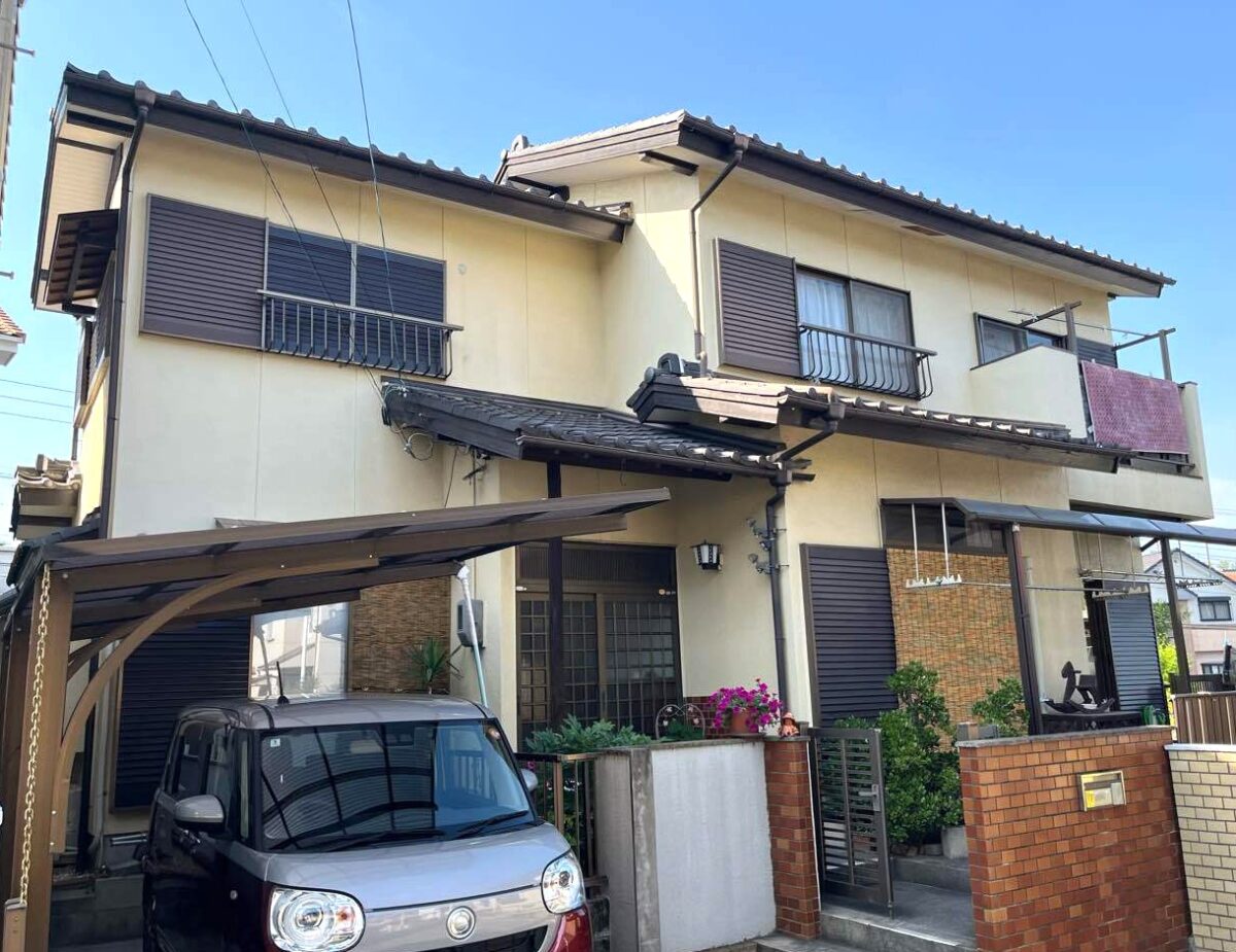 和に馴染む落ち着いた外観へ