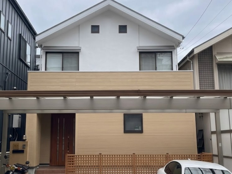 半田市Ｓ様邸　外壁・屋根塗装工事