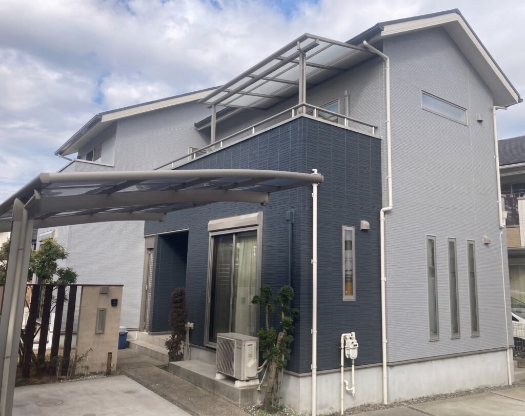東海市Ｋ様邸　外壁・屋根塗装・ベランダ防水工事