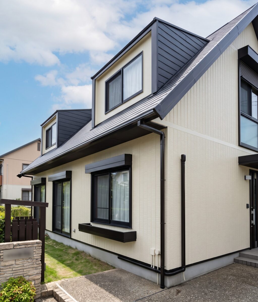 欧風の気品漂う！大屋根が美しく佇むシック＆クラシカル邸宅