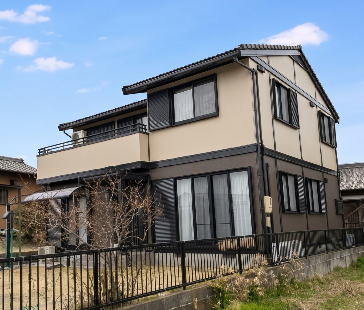 上品なツートンが綺麗に映える！落ち着きと温もりに包まれた和の佇まい